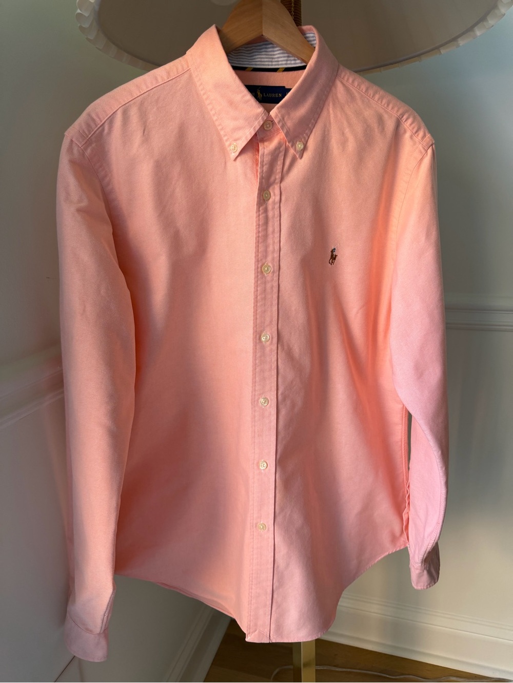 Ralph Lauren Pink Button-Down Oxford Shirt - Men's